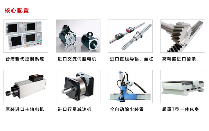 重型木工加工中心核心配置 重型木工加工中心核心配置